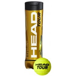 Tenisové míče HEAD TOUR 4 ks