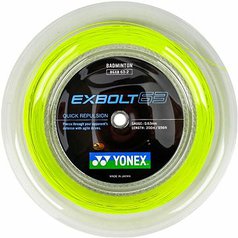 Badmintonový výplet YONEX Exbolt 63 yellow - 200 m