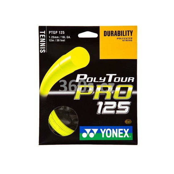 Tenisový výplet Poly Tour PRO 125 12 m