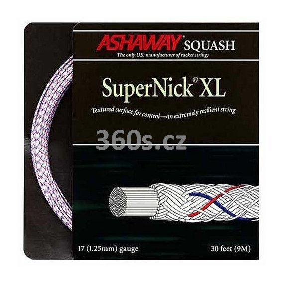 Squashový výplet ASHAWAY Super Nick XL - 1,25 mm