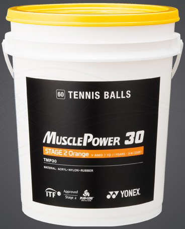 Dětské tenisové míče Yonex Muscle Power 30 /60 ks/